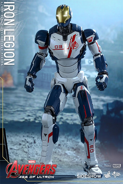 Marvel Iron Legion Sixth Scale Figure - Prototype Shown View 5