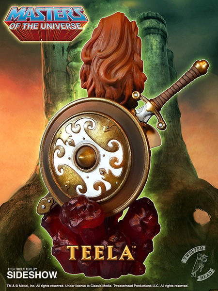 Masters of the Universe Teela Quarter Scale Collectible Bust - Prototype Shown View 3