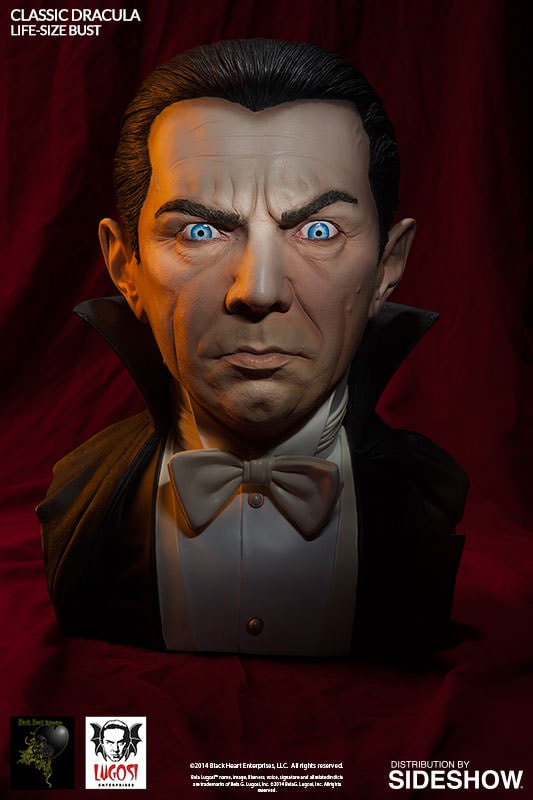Dracula Classic Dracula Life-Size Bust - Prototype Shown View 1