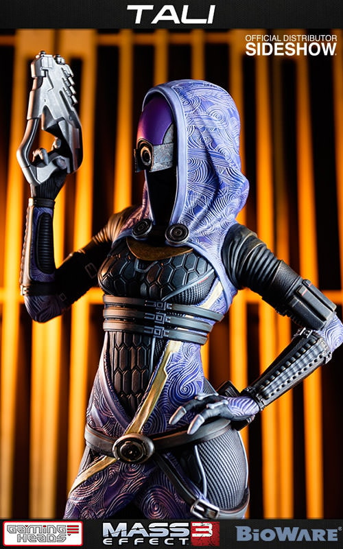 Mass Effect TaliZorah vas Normandy Statues - Prototype Shown View 6
