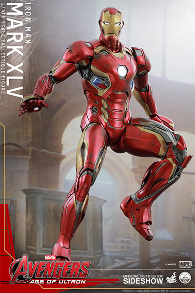 Marvel Iron Man Mark XLV Quarter Scale Figure  Collector Edition - Prototype Shown View 4