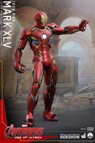 Marvel Iron Man Mark XLV Quarter Scale Figure  Collector Edition - Prototype Shown View 5