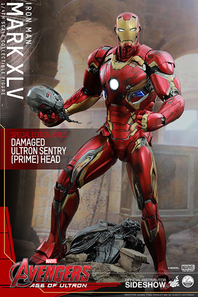 Marvel Iron Man Mark XLV Quarter Scale Figure  Exclusive Edition - Prototype Shown View 1