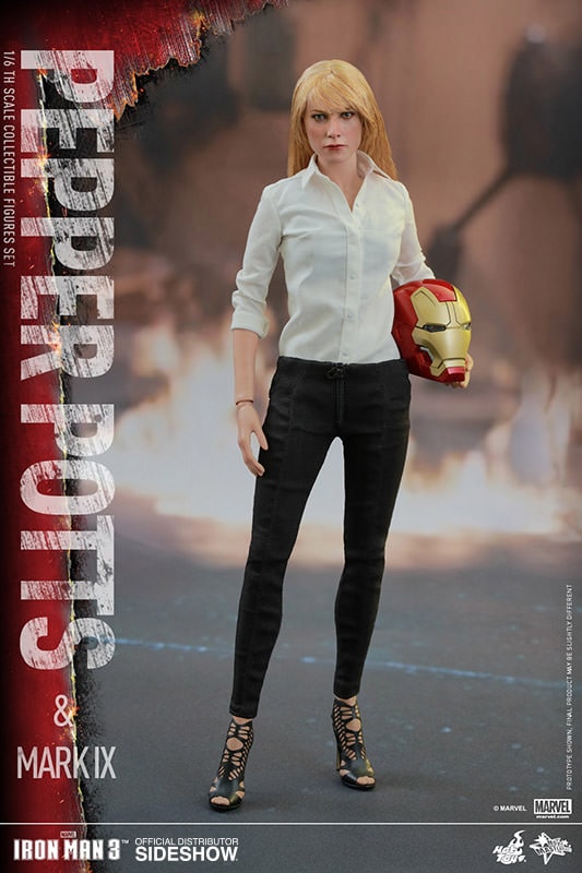 Marvel Pepper Potts and Mark IX Sixth Scale Figure  Collector Edition - Prototype Shown View 1