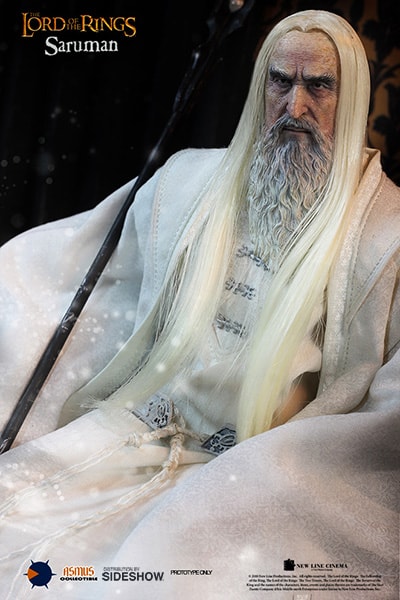 The Hobbit Saruman Sixth Scale Figure - Prototype Shown View 5