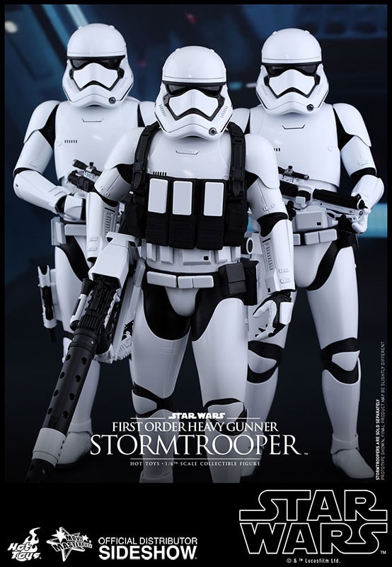 First Order Heavy Gunner Stormtrooper- Prototype Shown