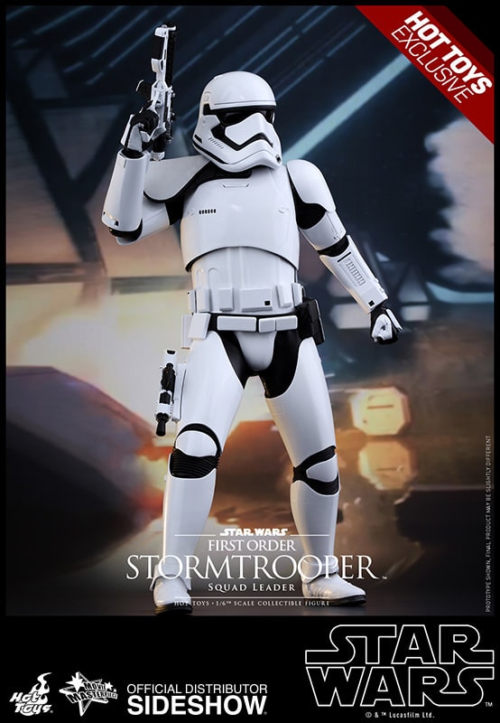 First Order Stormtrooper Squad Leader Exclusive Edition - Prototype Shown View 3