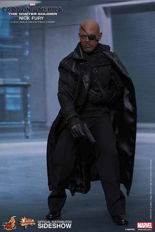 Marvel Nick Fury Sixth Scale Figure - Prototype Shown View 3