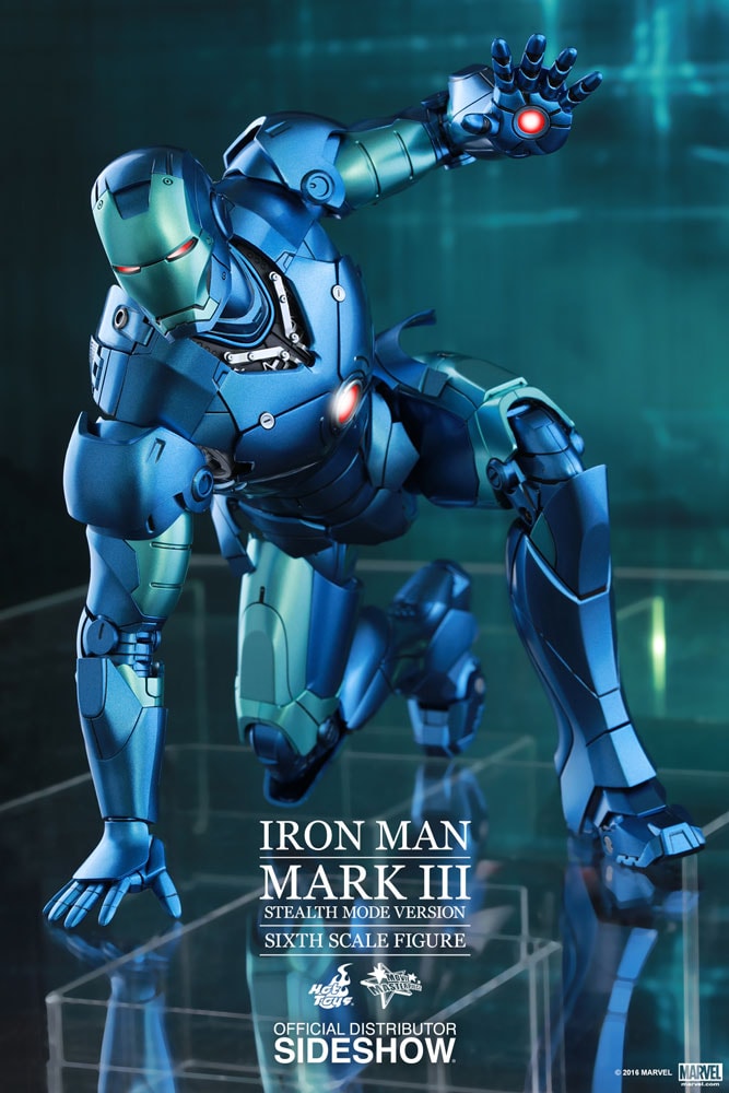 Iron Man Mark III Stealth Mode Version Exclusive Edition - Prototype Shown View 3