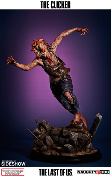 The Last of Us The Clicker Statues - Prototype Shown View 5