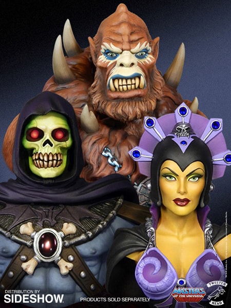 Masters of the Universe Evil Lyn Collectible Bust - Prototype Shown View 4