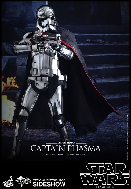 Star Wars Captain Phasma Sixth Scale Figure - Prototype Shown View 3