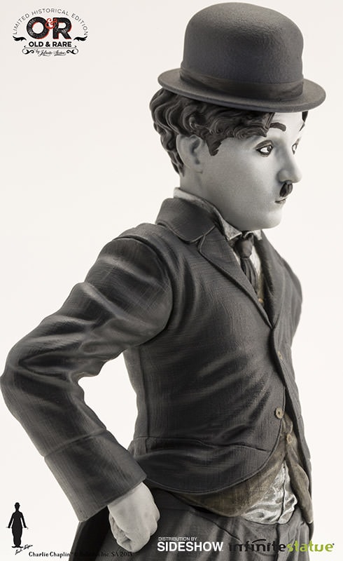 Charlie Chaplin Charlie Chaplin The Tramp Statues - Prototype Shown View 6