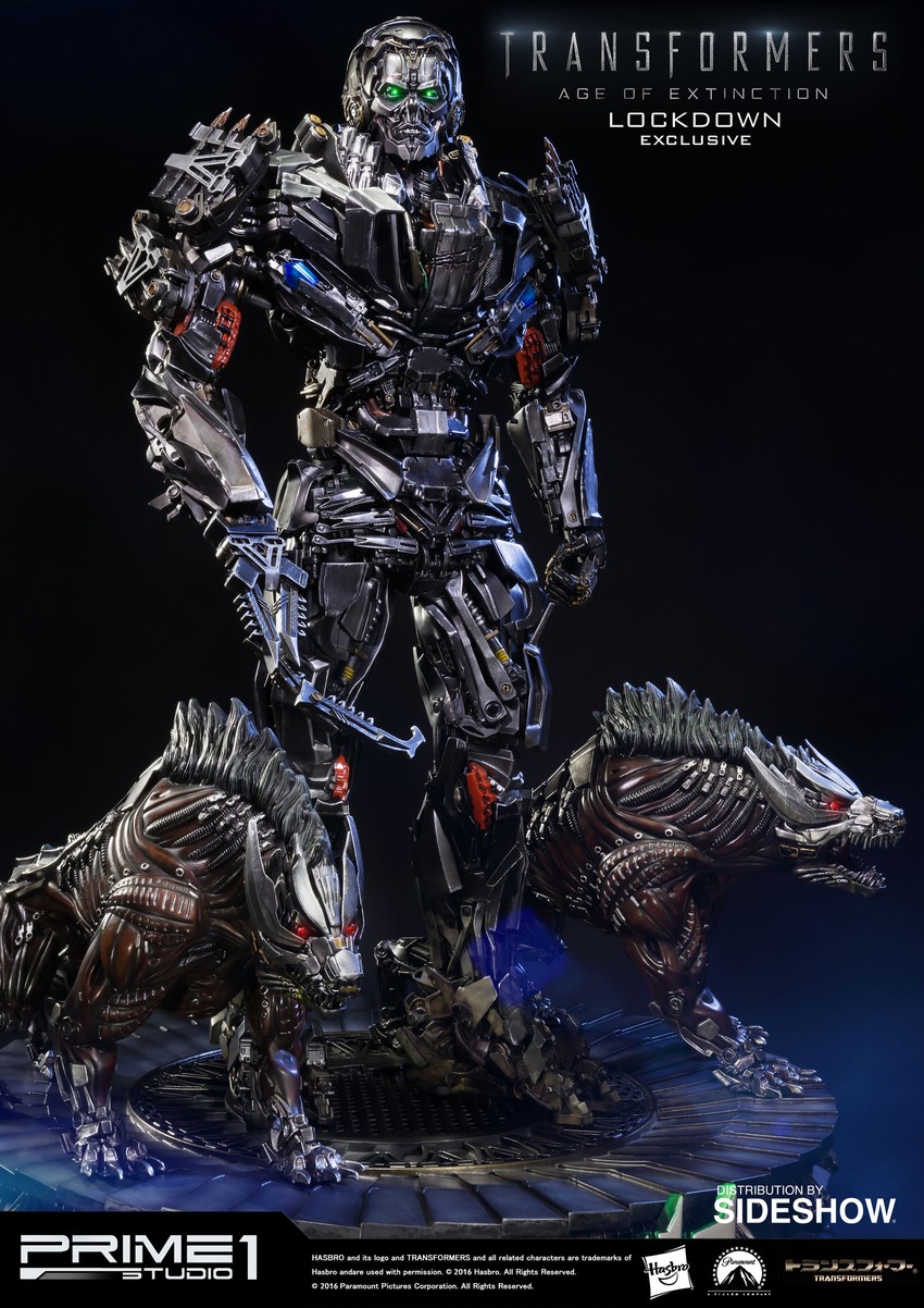Transformers Lockdown Polystone Statue  Exclusive Edition - Prototype Shown View 2