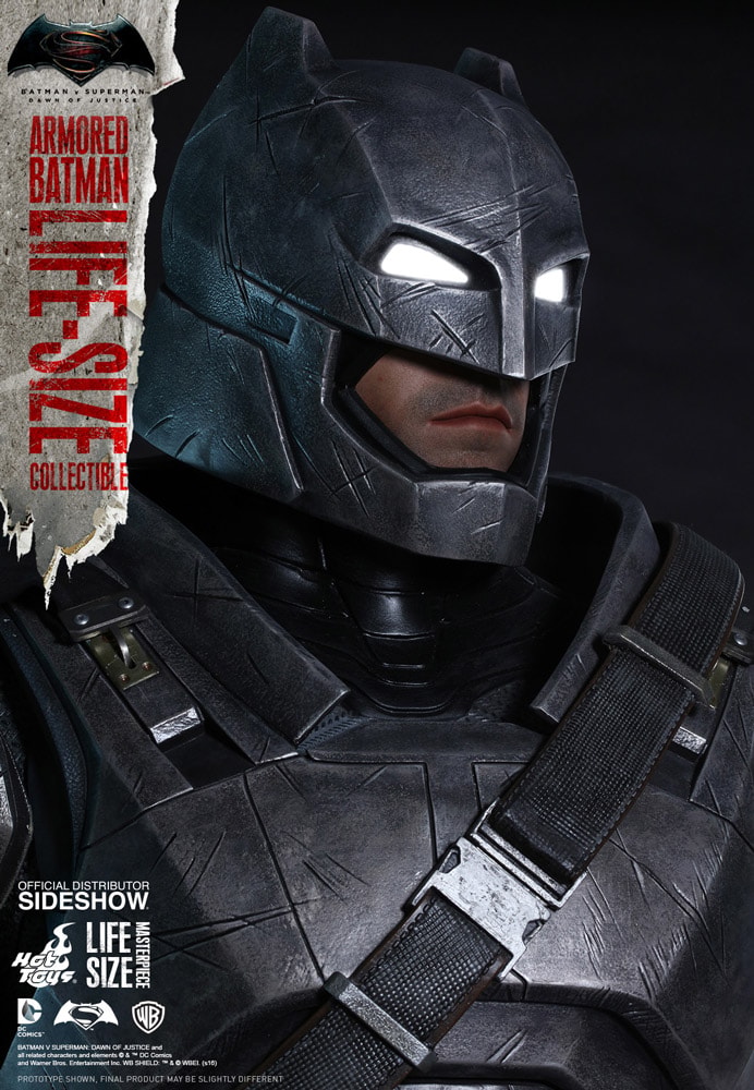 DC Comics Armored Batman Life-Size Figure  Exclusive Edition - Prototype Shown View 6