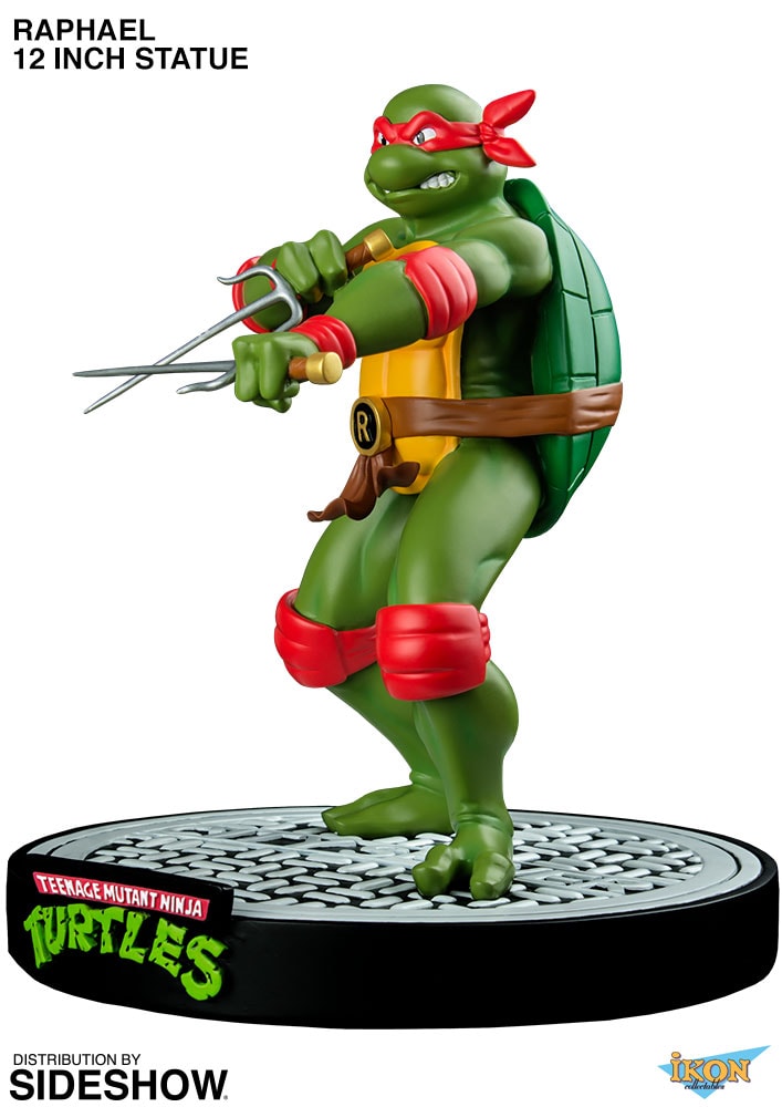 Teenage Mutant Ninja Turtles Raphael Statues - Prototype Shown View 2