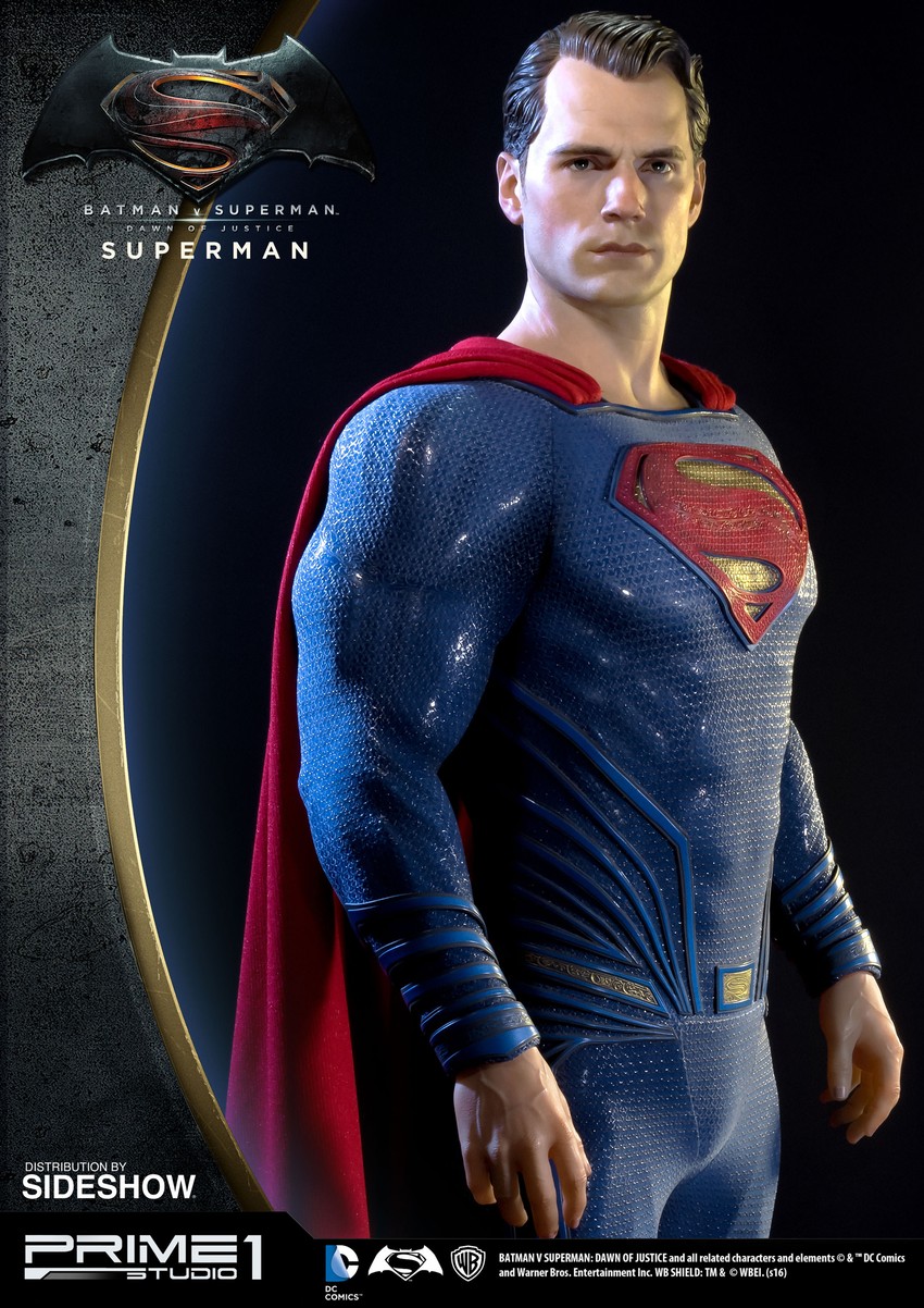 DC Comics Superman Polystone Statue - Prototype Shown View 1