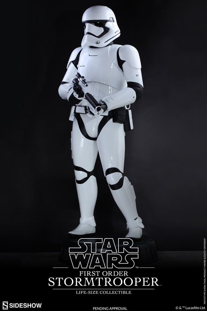 First Order Stormtrooper- Prototype Shown View 3