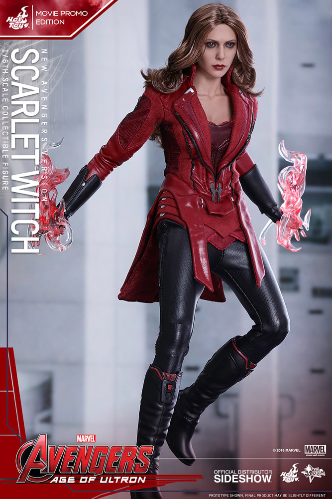 Marvel Scarlet Witch New Avengers Version Sixth Scale Figure  Exclusive Edition - Prototype Shown View 2