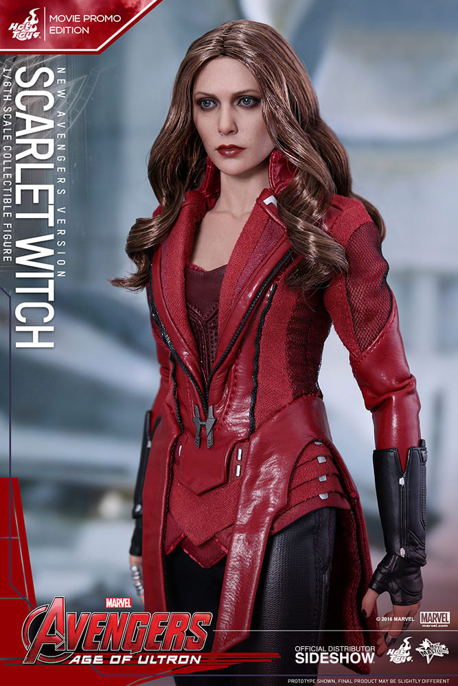 Marvel Scarlet Witch New Avengers Version Sixth Scale Figure  Exclusive Edition - Prototype Shown View 6