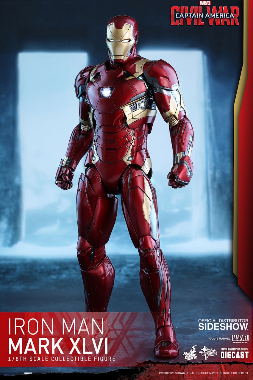 Iron Man Mark XLVI- Prototype Shown View 3