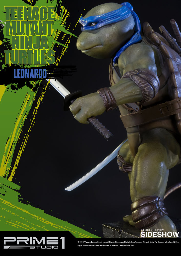 Teenage Mutant Ninja Turtles Leonardo Polystone Statue - Prototype Shown View 5