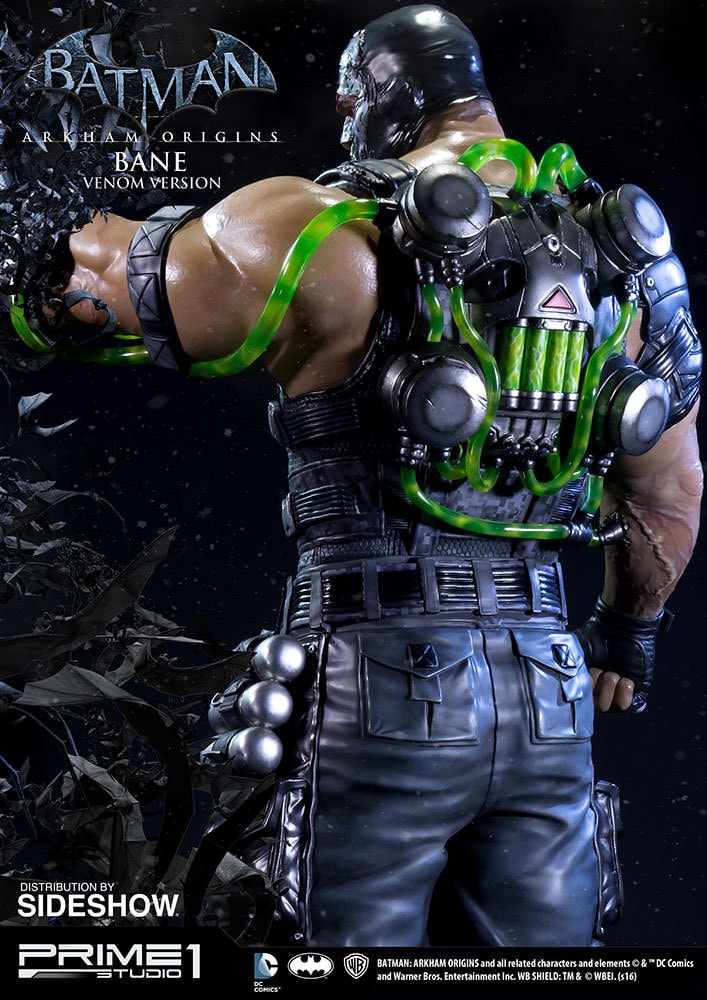 DC Comics Bane Venom Version Polystone Statue - Prototype Shown View 4