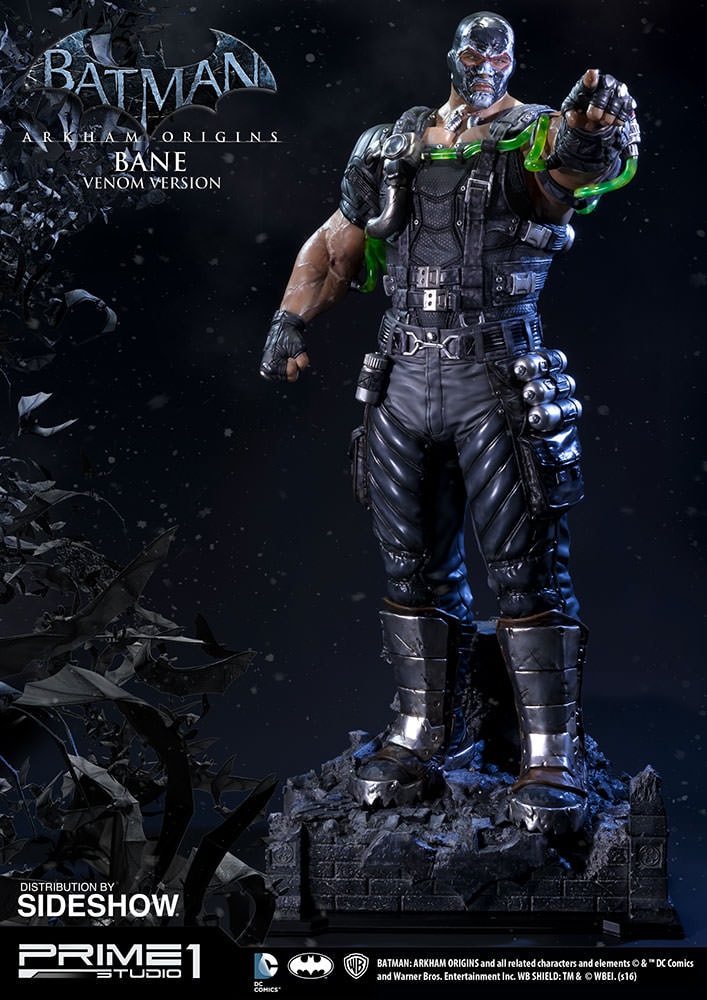 DC Comics Bane Venom Version Polystone Statue - Prototype Shown View 5