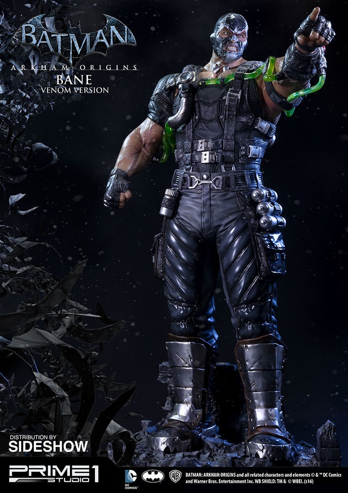DC Comics Bane Venom Version Polystone Statue - Prototype Shown View 6