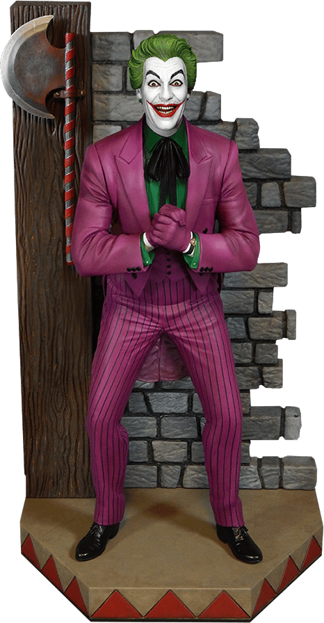 DC Comics The Joker 1966 Maquette by Tweeterhead | Sideshow
