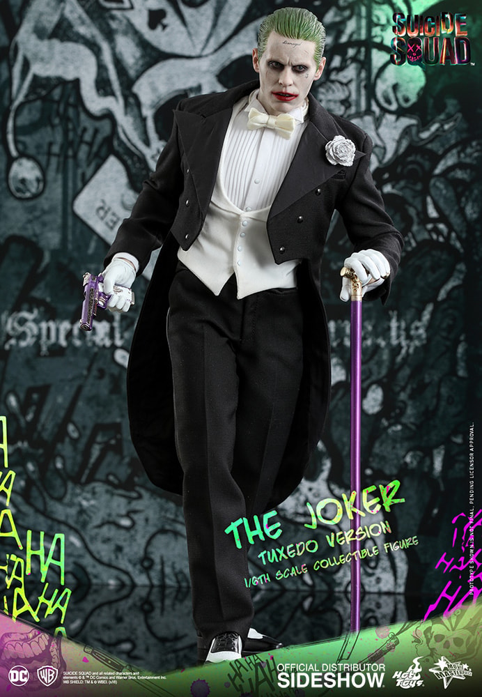 25　ホットトイズ スーサイド・スクワッド ジョーカー タキシード DC Comics The Joker Tuxedo Version Sixth Scale Figure by Hot