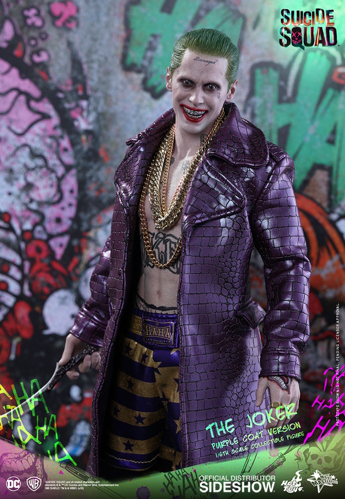 DC Comics The Joker Purple Coat Version Sixth Scale Figure  Exclusive Edition - Prototype Shown View 2