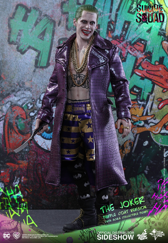 DC Comics The Joker Purple Coat Version Sixth Scale Figure  Exclusive Edition - Prototype Shown View 3