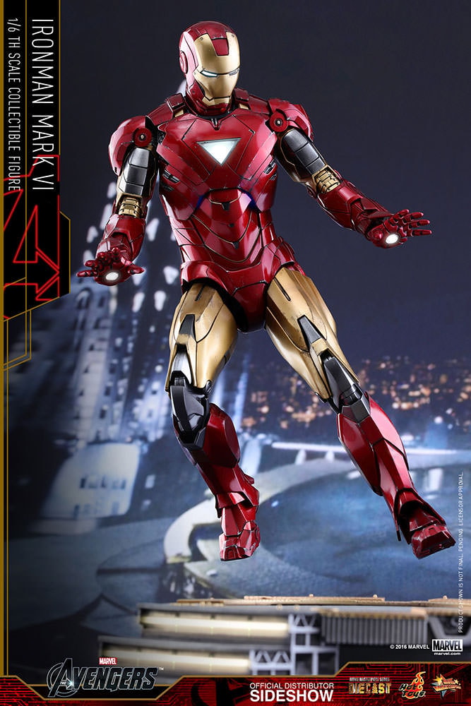 Marvel Iron Man Mark VI Sixth Scale Figure  Collector Edition - Prototype Shown View 3