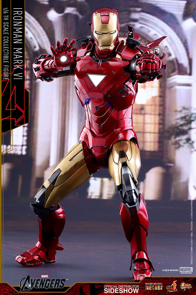 Marvel Iron Man Mark VI Sixth Scale Figure  Collector Edition - Prototype Shown View 6