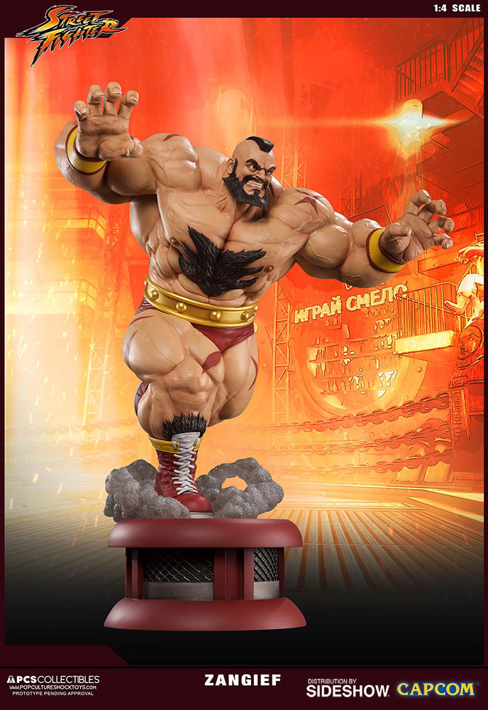 Street Fighter Zangief Statues  View 2