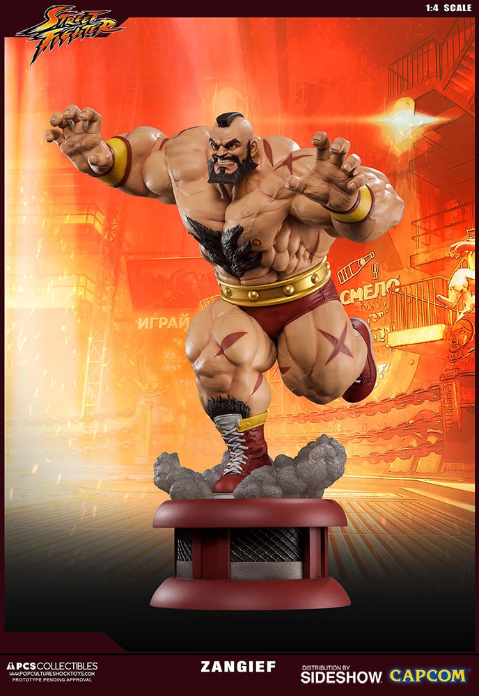 Street Fighter Zangief Statues  View 3