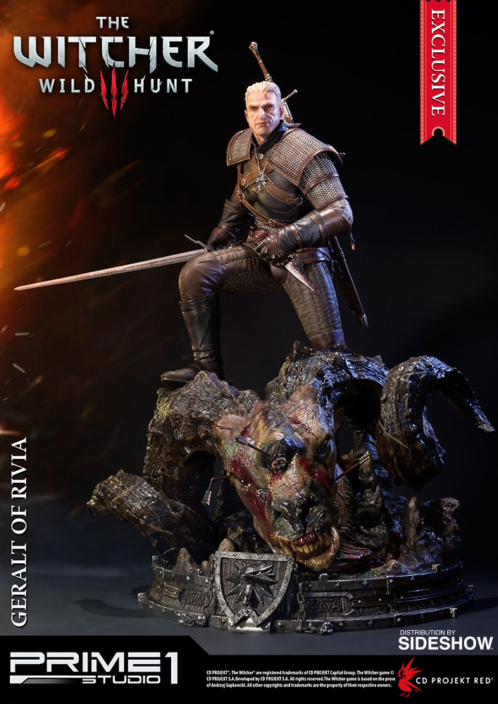Geralt of Rivia Exclusive Edition - Prototype Shown View 3