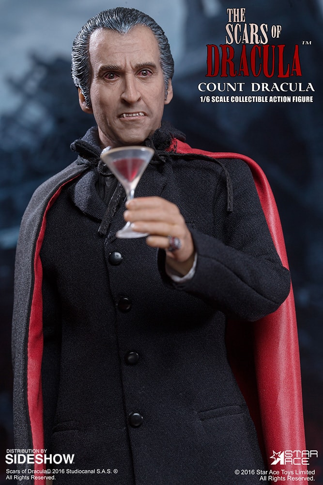 The Scars of Dracula Count Dracula Sixth Scale Figure - Prototype Shown View 5