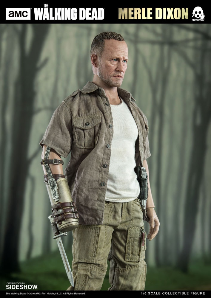 The Walking Dead Merle Dixon Sixth Scale Figure - Prototype Shown View 2