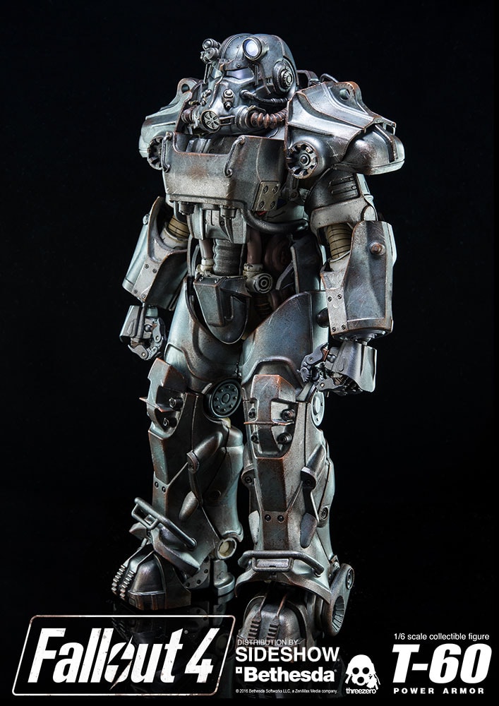 Fallout 4 T-60 Power Armor Sixth Scale Figure - Prototype Shown View 4