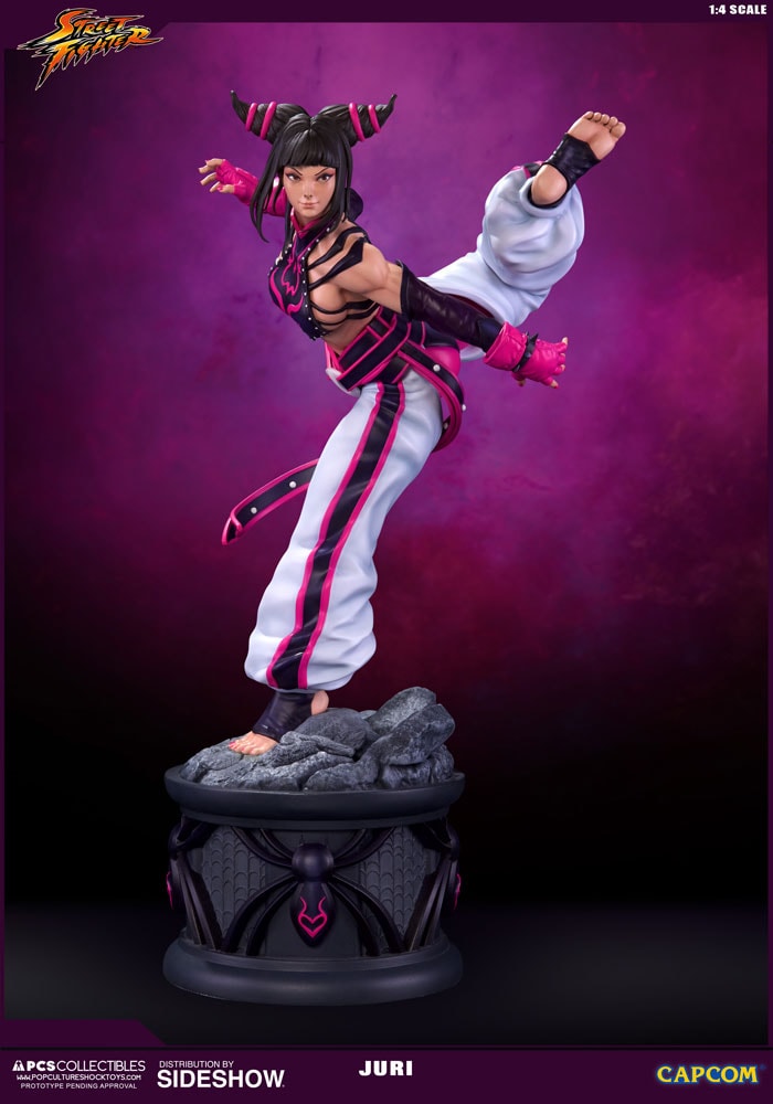 Street Fighter Juri Statues - Prototype Shown View 3
