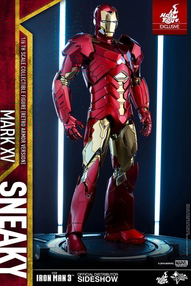 Marvel Iron Man Mark XV - Sneaky Retro Armor Version Sixth S