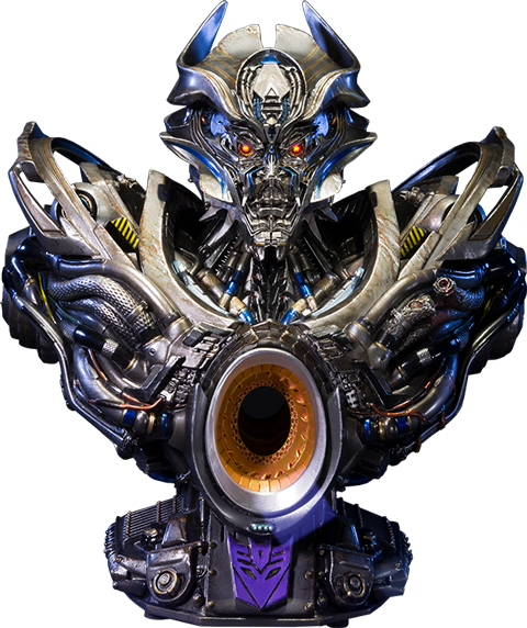 SF・ファンタジー・ホラー TRANSFORMERS GALVATRON AGE OF EXTINCTION Transformers Galvatron Damaged Version Bust by Prime 1 Studi