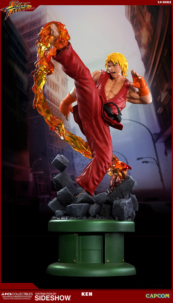 Ken Masters with Dragon Flame- Prototype Shown View 2