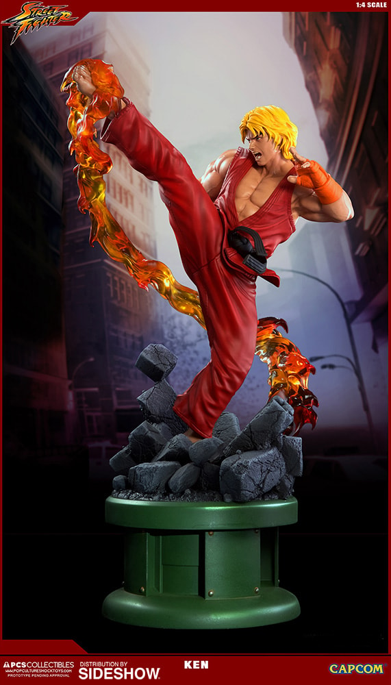 Ken Masters with Dragon Flame- Prototype Shown View 3
