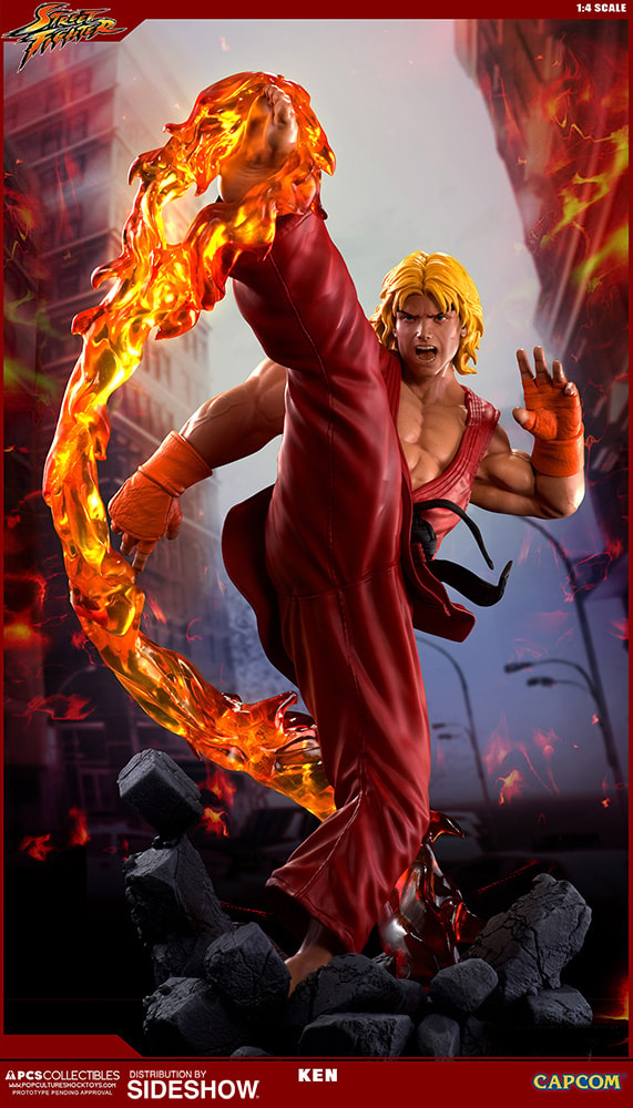 Ken Masters with Dragon Flame- Prototype Shown View 4