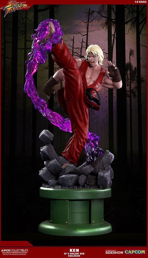 Ken Masters Violent Ken with Dragon Flame Exclusive Edition  View 1