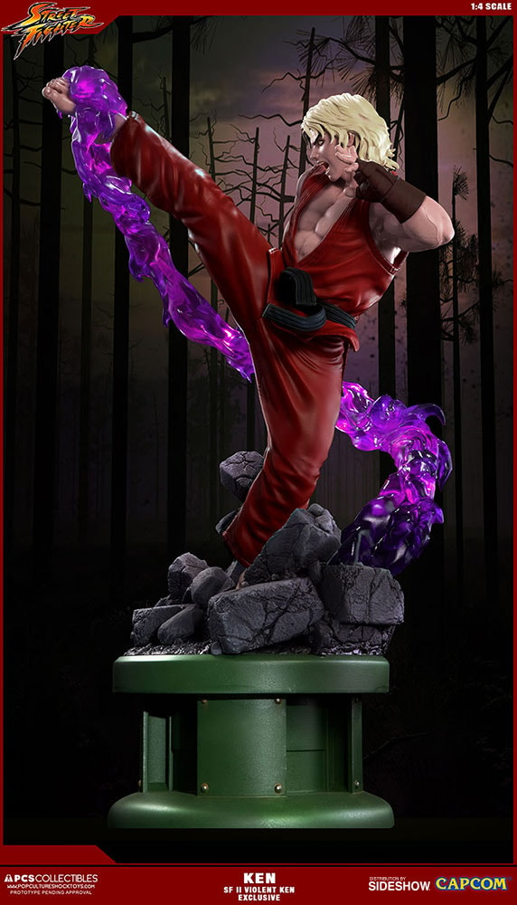 Ken Masters Violent Ken with Dragon Flame Exclusive Edition  View 2