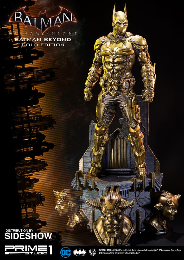 DC Comics Batman Beyond - Gold Edition Statues  Exclusive Edition - Prototype Shown View 4